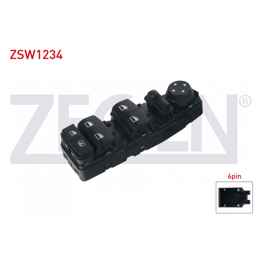 CAM ACMA ANAHTAR GRUP AYNA AYARLI KATLANIR AYNA 6 PIN BMW 5 SERISI (F10) (F11) (F18) 2010-