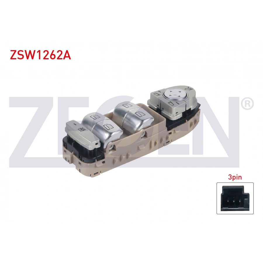 CAM ACMA ANAHTAR GRUP AYNA AYARLI TURUNCU ISIK BEJ 3 PIN MERCEDES C SERISI (W205) 2014-