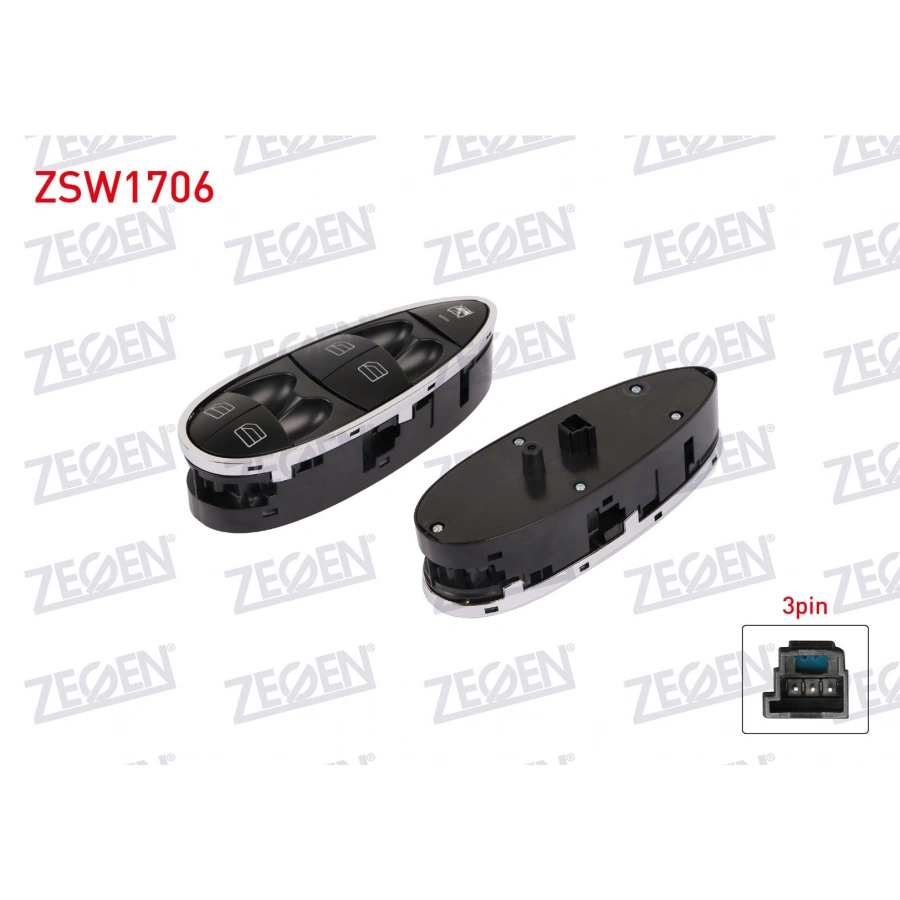 CAM ACMA ANAHTAR GRUP CERCEVELI 3 PIN MERCEDES E SERISI (W211)