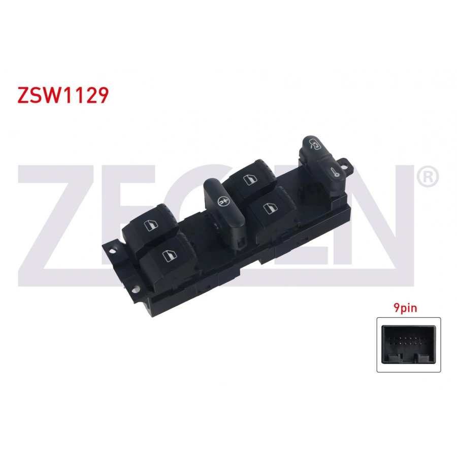 CAM ACMA ANAHTAR GRUP COCUK RESIMLI 9 PIN GOLF IV - V - PASSAT - BORA - LEON - TOLEDO 1998-2009