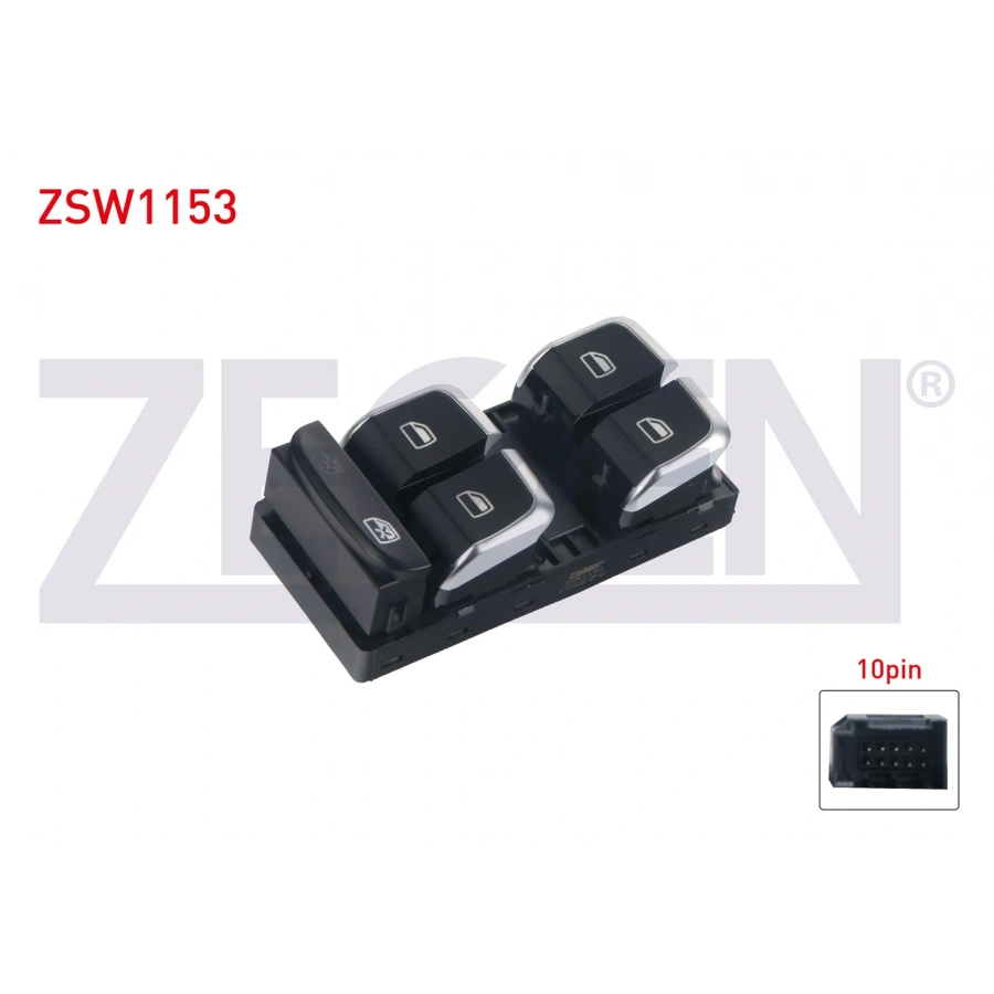 CAM ACMA ANAHTAR GRUP KROM 10 PIN AUDI A4 - A5 - Q3 - Q5 2007-