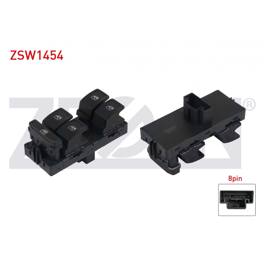 CAM ACMA ANAHTAR GRUP SIYAH 8 PIN VOLKSWAGEN GOLF VII / PASSAT 2012-