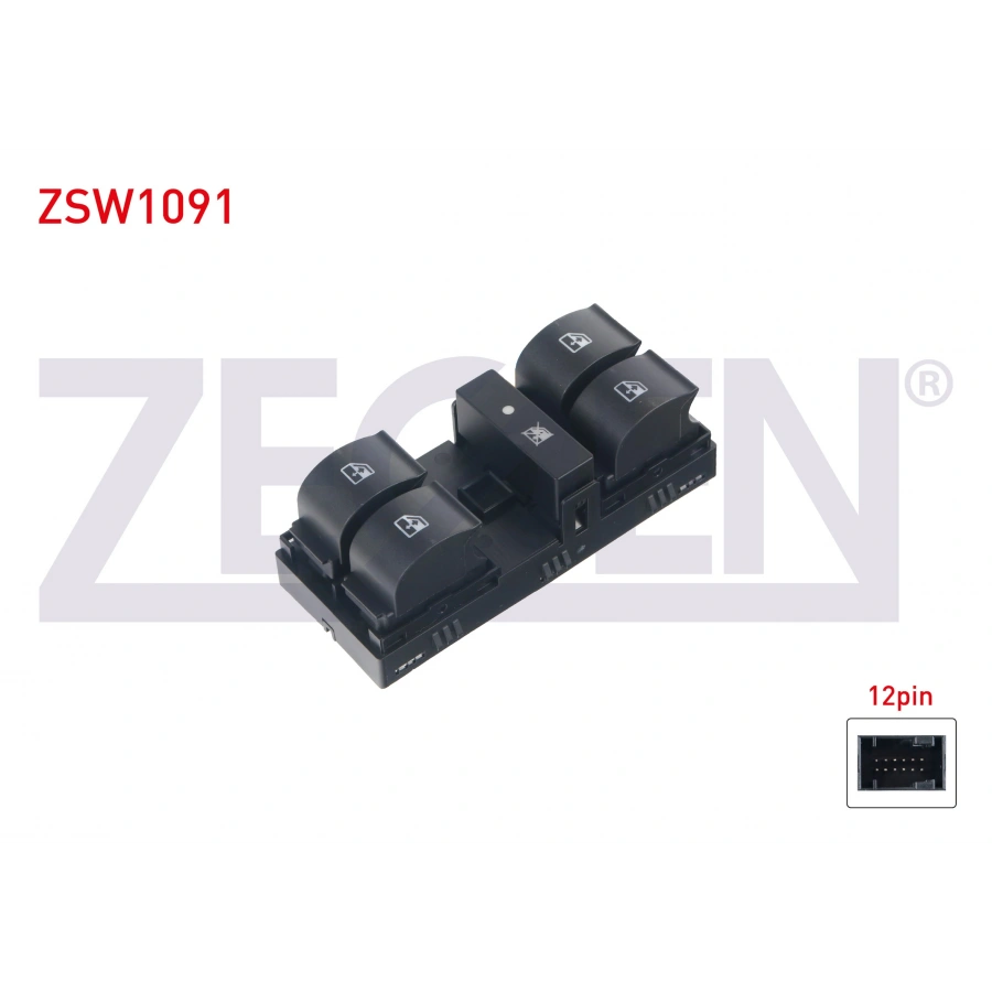 CAM ACMA ANAHTAR GRUP YESIL ISIK 12 PIN FIAT DOBLO 2010-/ OPEL COMBO D 2012-