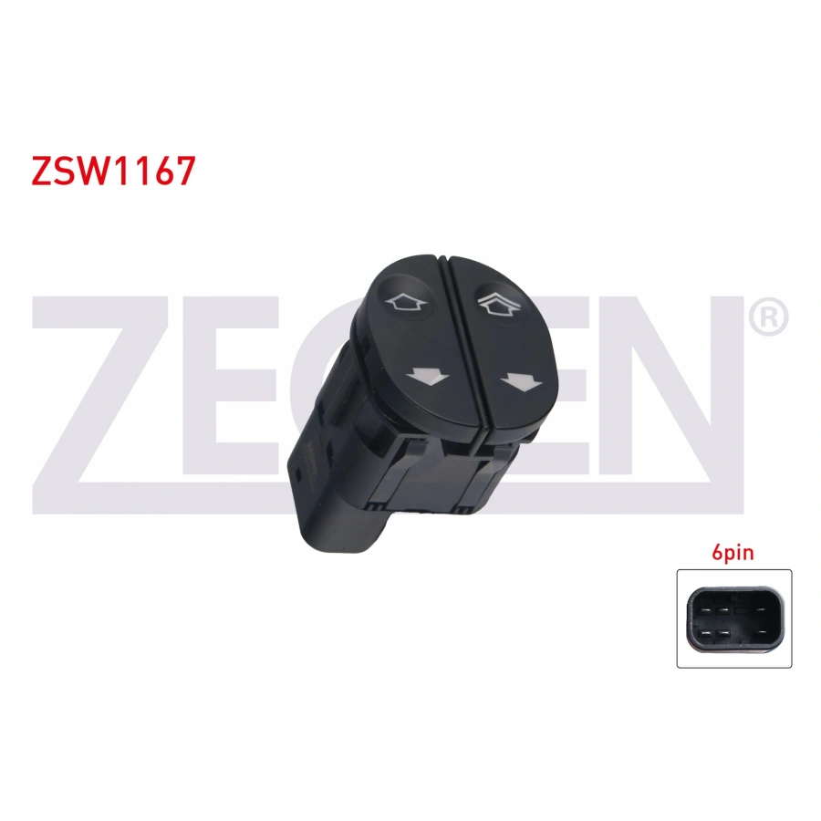 CAM ACMA ANAHTARI CIFTLI 6 PIN FORD FIESTA V - FUSION - CONNECT 2001-2013