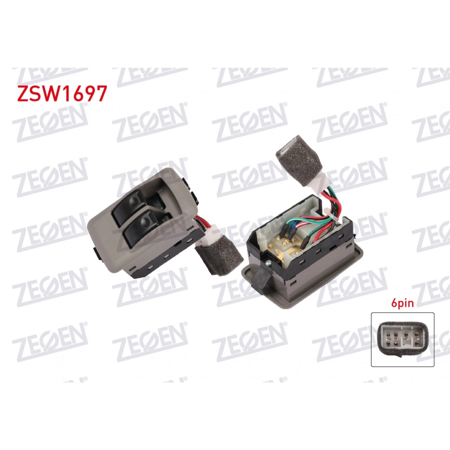 CAM ACMA ANAHTARI CIFTLI 6 PIN KIA BONGO 1997-2003