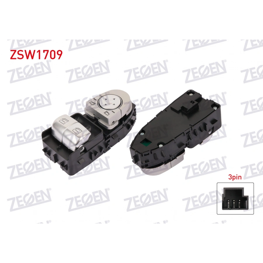 CAM ACMA ANAHTARI CIFTLI AYNA AYARLI 3 PIN MERCEDES VITO 2014-