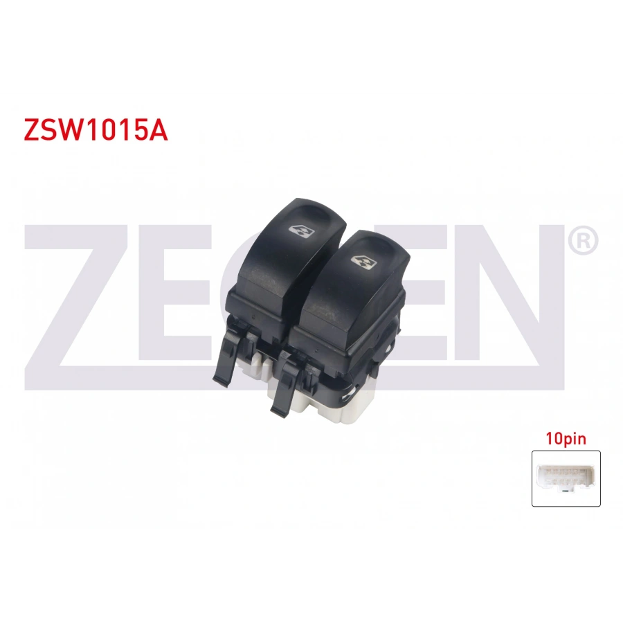 CAM ACMA ANAHTARI CIFTLI BEYAZ SOKETLI TURUNCU ISIK 10 PIN RENAULT CLIO III 2005-2012/ MODUS 2004-/ CLIO SYMBOL - TWINGO 1998-2005