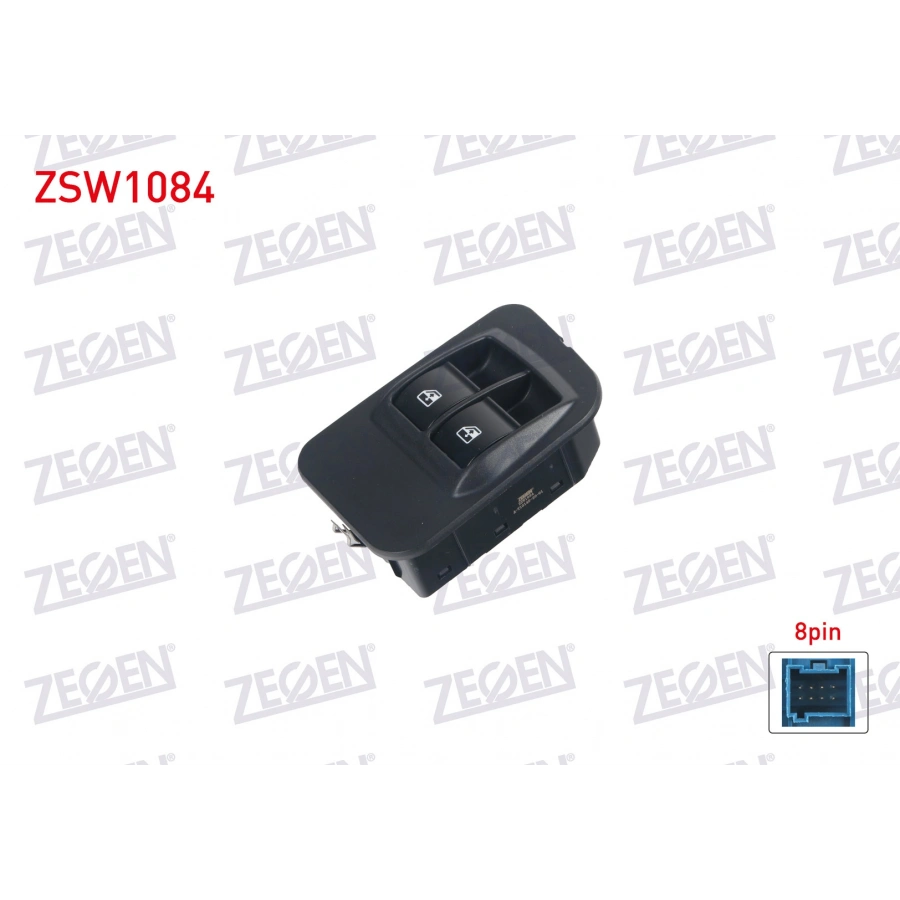 CAM ACMA ANAHTARI CIFTLI CERCEVELI TURUNCU ISIK 8 PIN FIORINO - NEMO - BIPPER 2007-