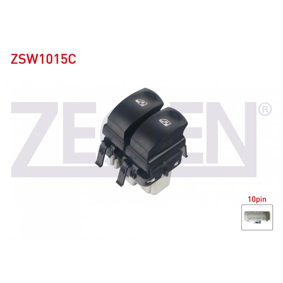 CAM ACMA ANAHTARI CIFTLI GRI SOKETLI TURUNCU ISIK 10 PIN RENAULT CLIO III 2005-2012/ MODUS 2004-/ CLIO SYMBOL - TWINGO 1998-2005