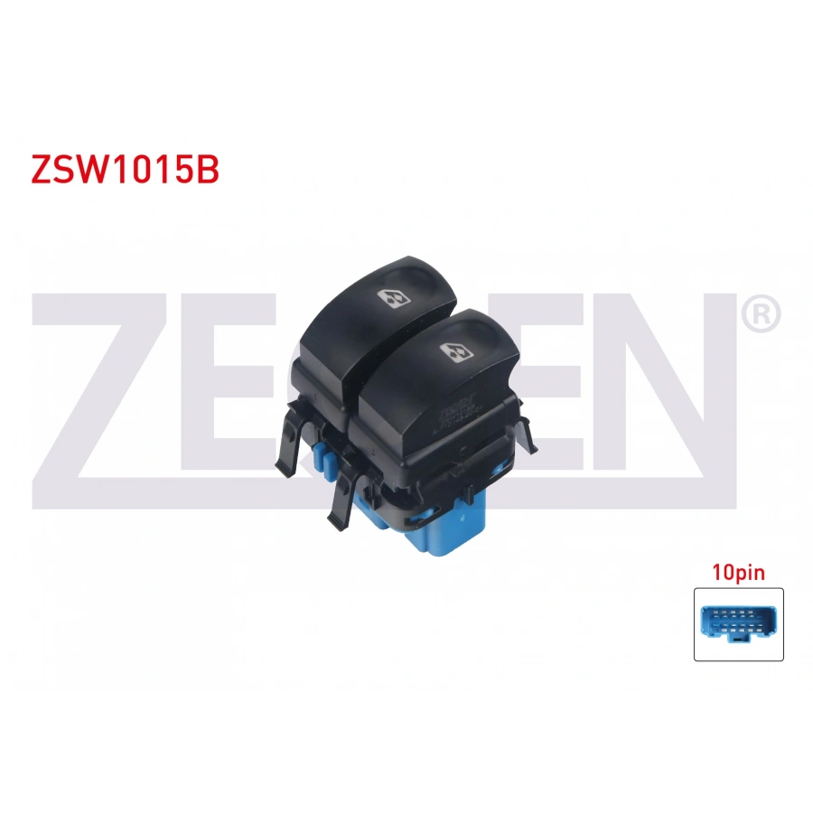 CAM ACMA ANAHTARI CIFTLI MAVI SOKETLI TURUNCU ISIK 10 PIN RENAULT CLIO III 2005-2012/ MODUS 2004-/ CLIO SYMBOL - TWINGO 1998-2005