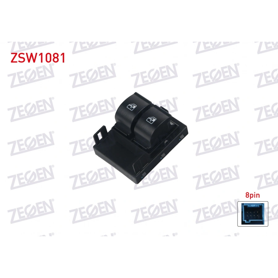 CAM ACMA ANAHTARI CIFTLI TURUNCU ISIK MAVI SOKET 8 PIN FIORINO / DOBLO / NEMO / BIPPER 2007-/ COMBO D 2012-