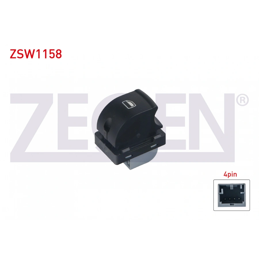 CAM ACMA ANAHTARI TEKLI 4 PIN AUDI A3 - A4 - A6 - Q7 - TT 2004-2013