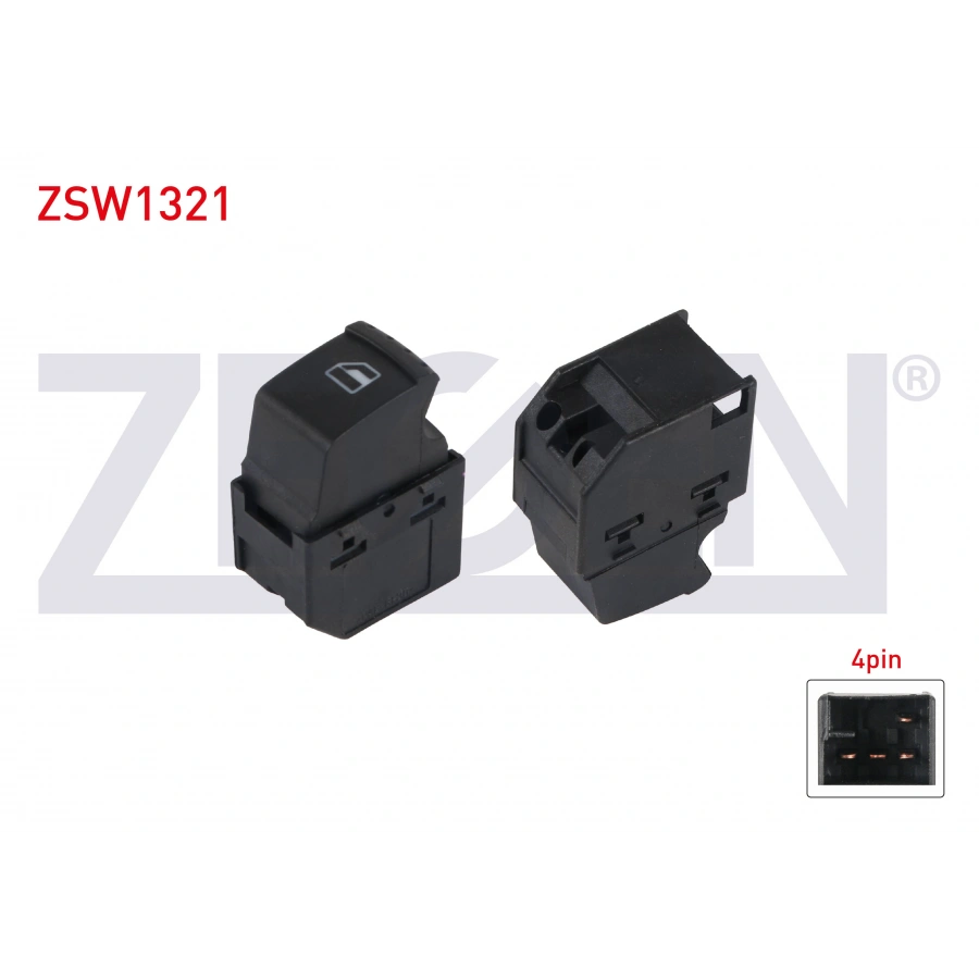 CAM ACMA ANAHTARI TEKLI 4 PIN LEON - TOLEDO - ALHAMBRA - SHARAN - GALAXY 1999-2006