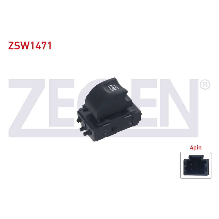 CAM ACMA ANAHTARI TEKLI 4 PIN RENAULT FLUENCE 2009-/ LAGUNA III 2007-2015/ MEGANE III 2008-2015/ LATITUDE 2011-