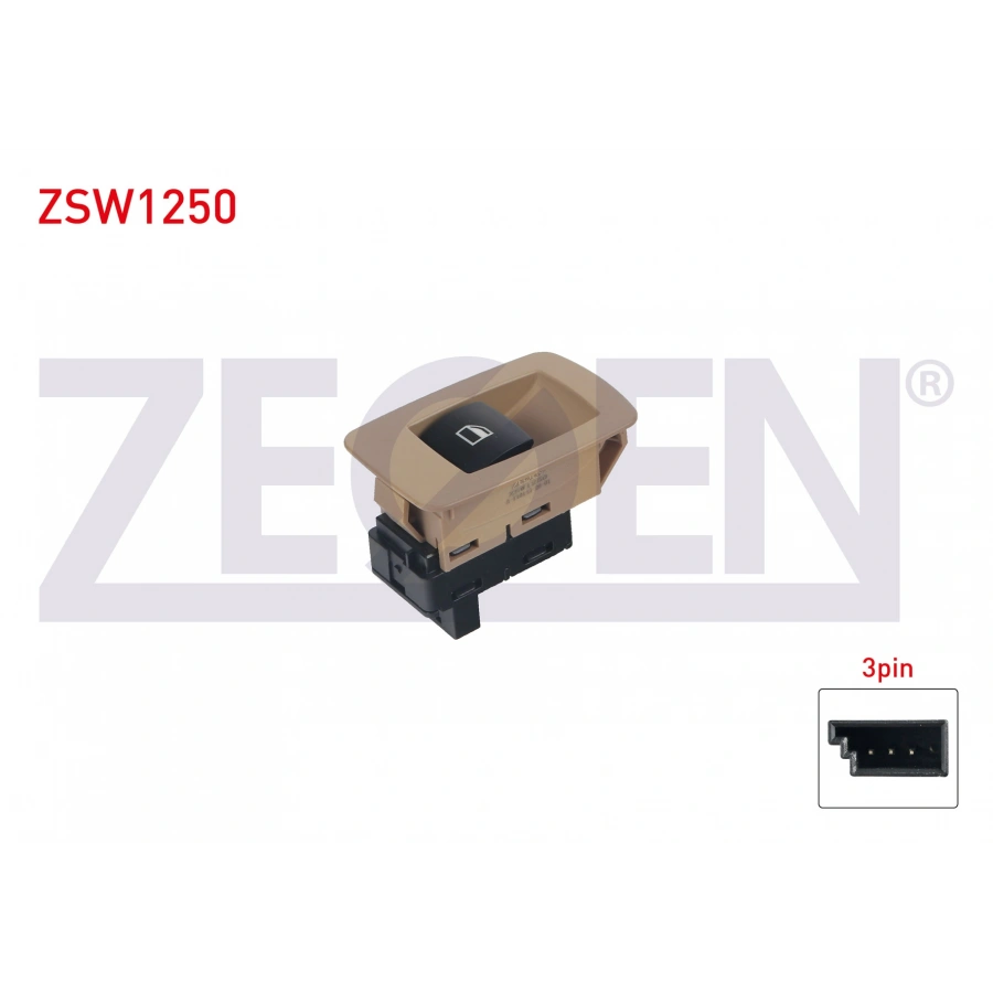 CAM ACMA ANAHTARI TEKLI BEJ 3 PIN BMW 3 SERISI (E90) - X3 (E83) 2005-2011/ X5 (E53) 2000-2007/ X6 (E71,E72) 2008-