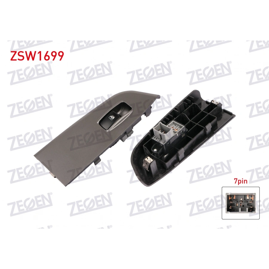 CAM ACMA ANAHTARI TEKLI CERCEVELI 7 PIN KIA BONGO 2003-