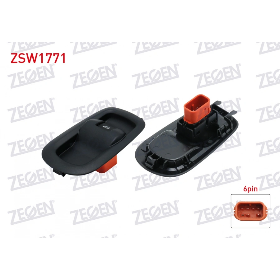 CAM ACMA ANAHTARI TEKLI KIRMIZI SOKET 6 PIN FORD TRANSIT (V363) 2015- / (V362) 2012-