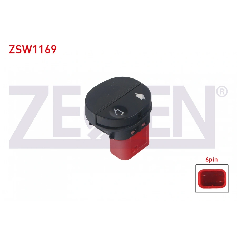 CAM ACMA ANAHTARI TEKLI KIRMIZI SOKETLI 6 PIN FORD FIESTA V - FUSION - CONNECT 2001-2013