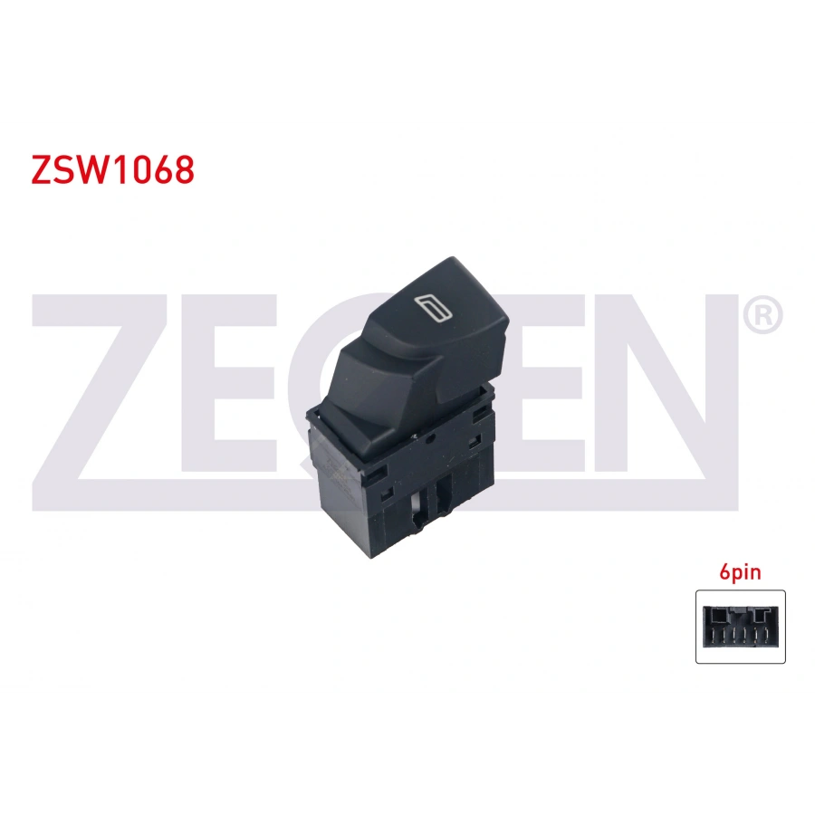 CAM ACMA ANAHTARI TEKLI SIYAH 6 PIN TURUNCU ISIK DUCATO - JUMPER II - BOXER II 2002-2006