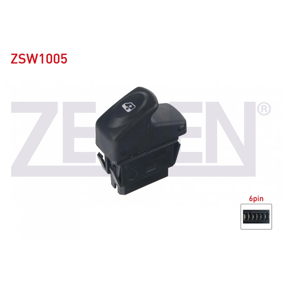 CAM ACMA ANAHTARI TEKLI TURUNCU ISIK 6 PIN RENAULT MEGANE I 1996-2003