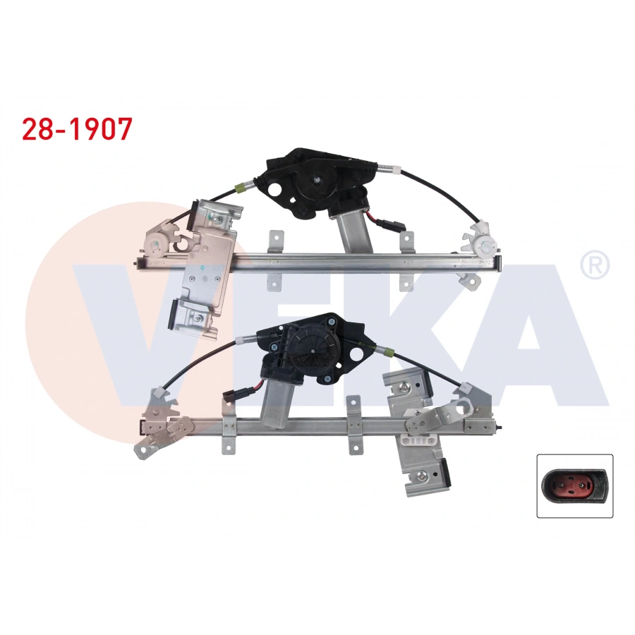 CAM KRIKOSU ELEKTRIKLI MOTORLU SAG ON FORD FIESTA V 2002-2008