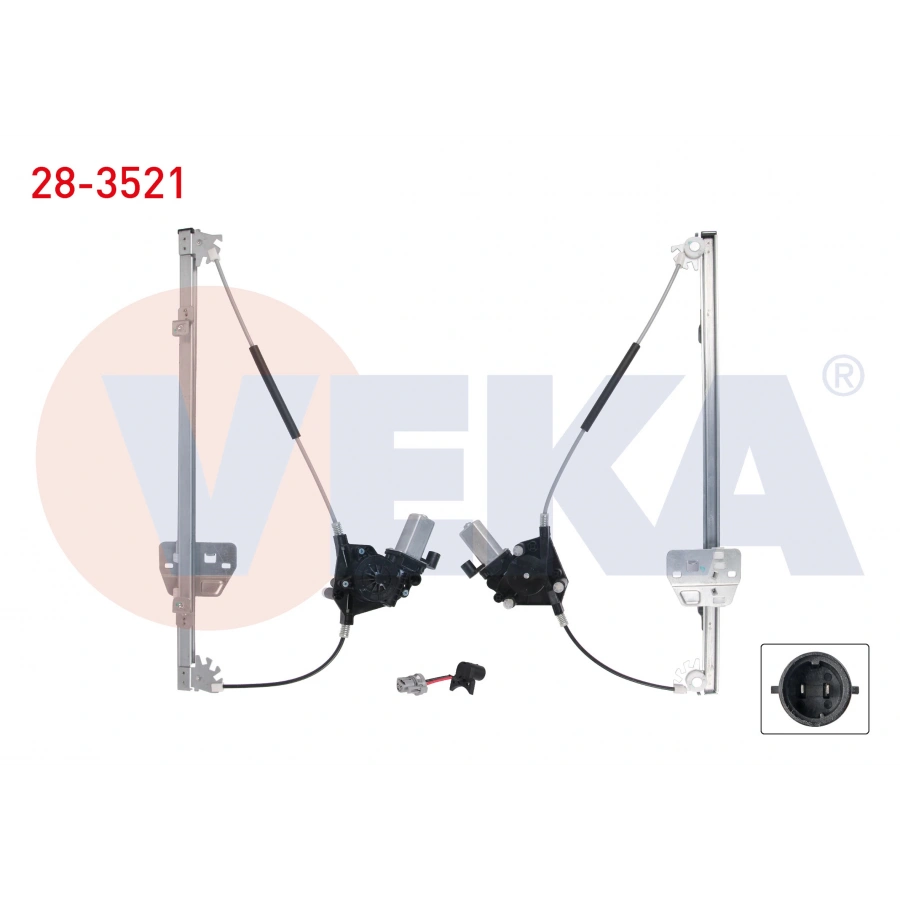 CAM KRIKOSU ELEKTRIKLI MOTORLU SAG ON RENAULT MASTER II 1998-2010 / OPEL MOVANO A 2001-2010