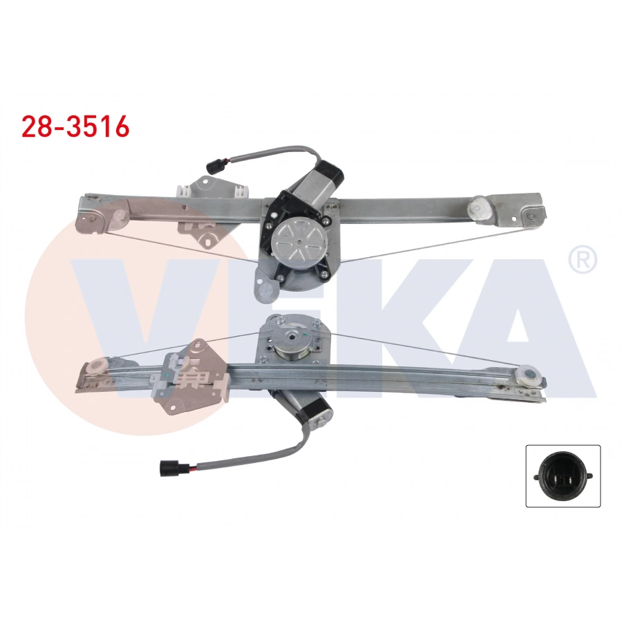 CAM KRIKOSU ELEKTRIKLI MOTORLU SOL ON DACIA LOGAN (LS) 1.5 DCI 2004-2012