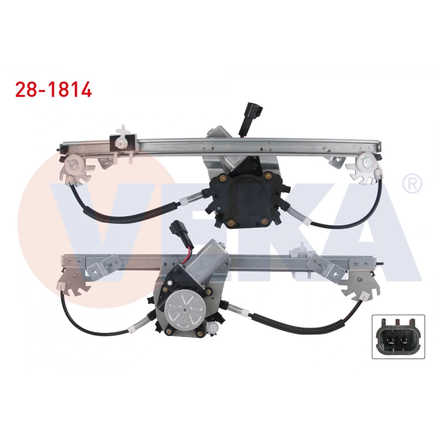 CAM KRIKOSU ELEKTRIKLI MOTORLU SOL ON FIAT GRANDE PUNTO (199) 2005-2012
