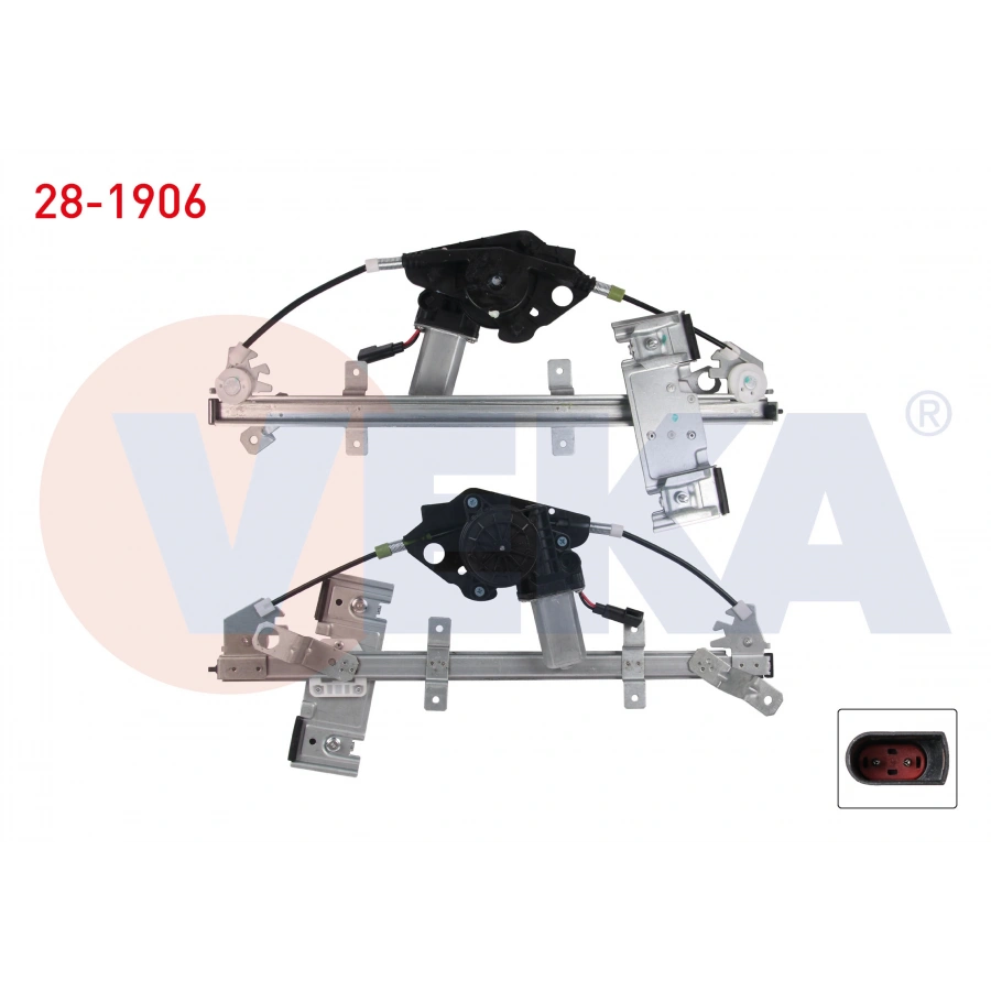 CAM KRIKOSU ELEKTRIKLI MOTORLU SOL ON FORD FIESTA V 2002-2008