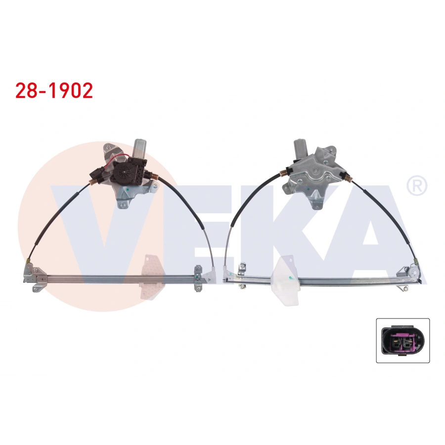 CAM KRIKOSU ELEKTRIKLI MOTORLU SOL ON FORD TRANSIT CONNECT / TOURNEO CONNECT 2006-2013