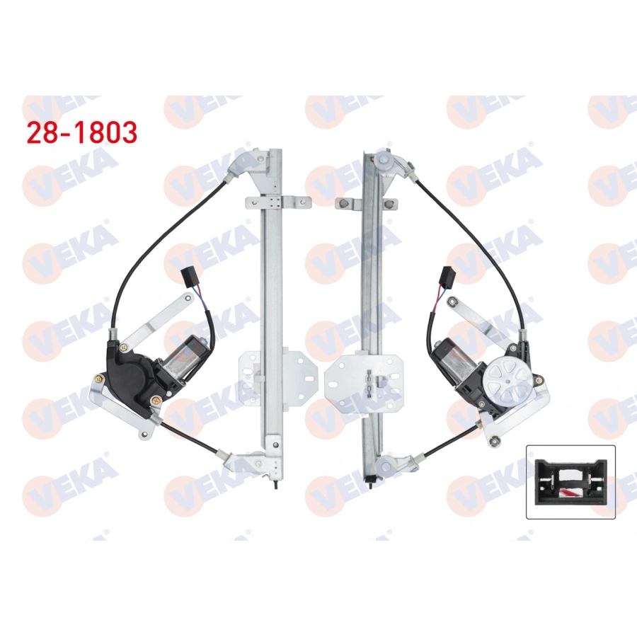CAM KRIKOSU ELEKTRIKLI SAG ON FIAT DOGAN 1.6 / KARTAL 1.6 / SAHIN 1.4 - 1.6 1993-2002