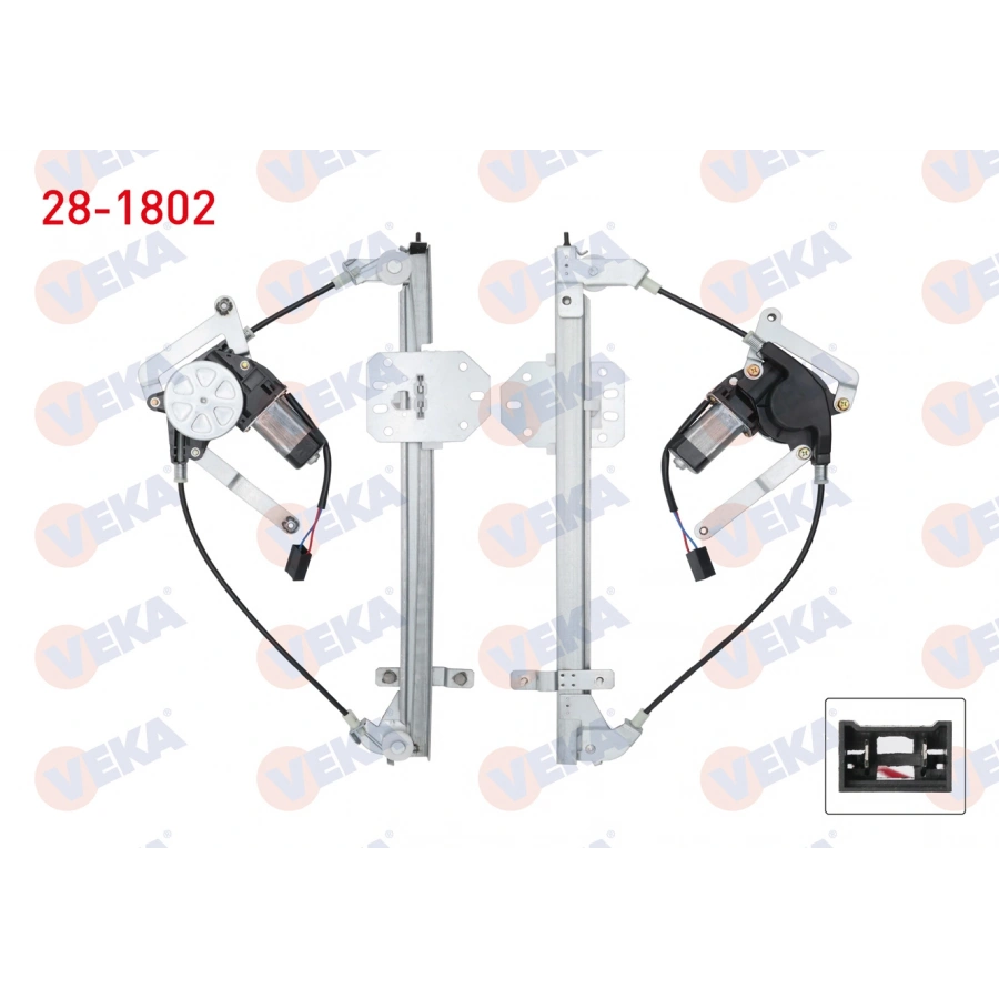 CAM KRIKOSU ELEKTRIKLI SOL ON FIAT DOGAN 1.6 / KARTAL 1.6 / SAHIN 1.4 - 1.6 1993-2002