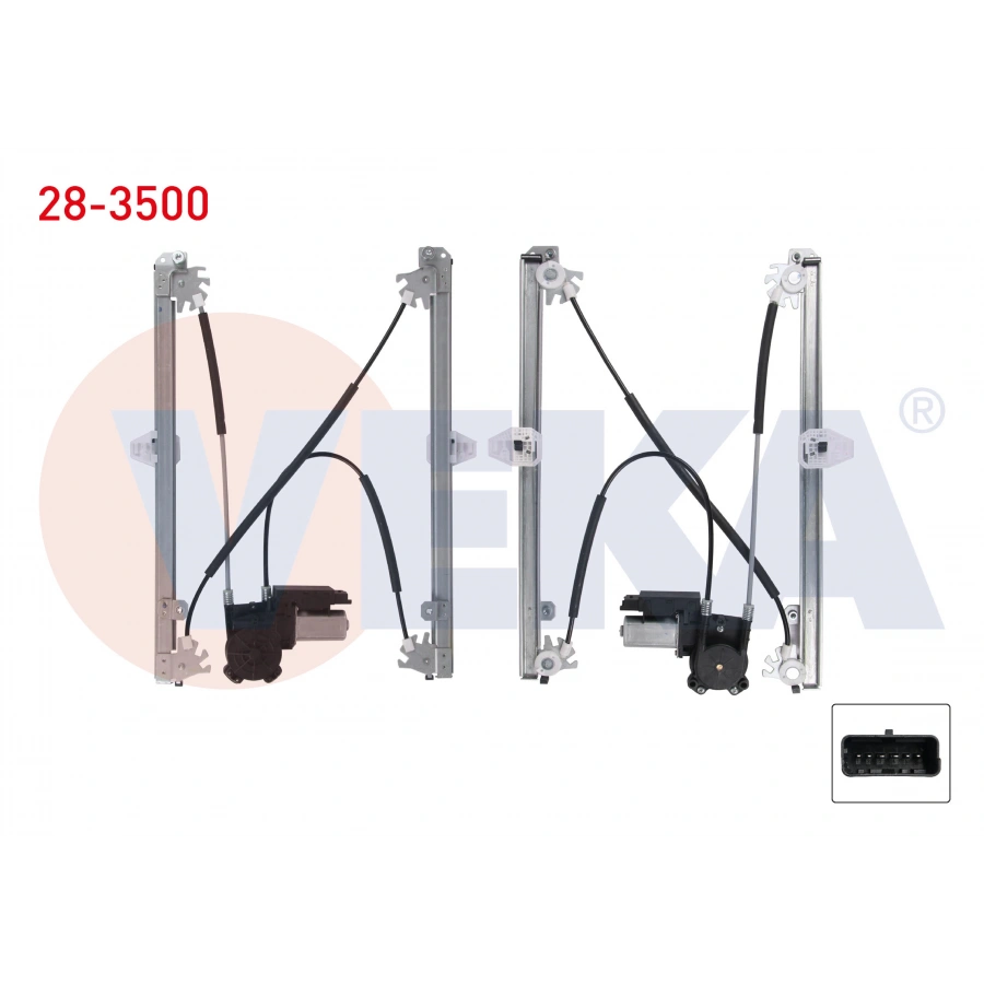 CAM KRIKOSU ELEKTRIKLI SOL ON RENAULT MEGANE II (BM0/1,CM0/1) 1.4i 2002-2008
