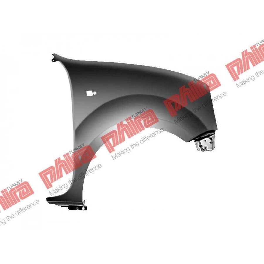 ÇAMURLUK ÖN SAĞ SİNYAL DELİKLİ SAC | RENAULT | KANGOO | 1998-2003
