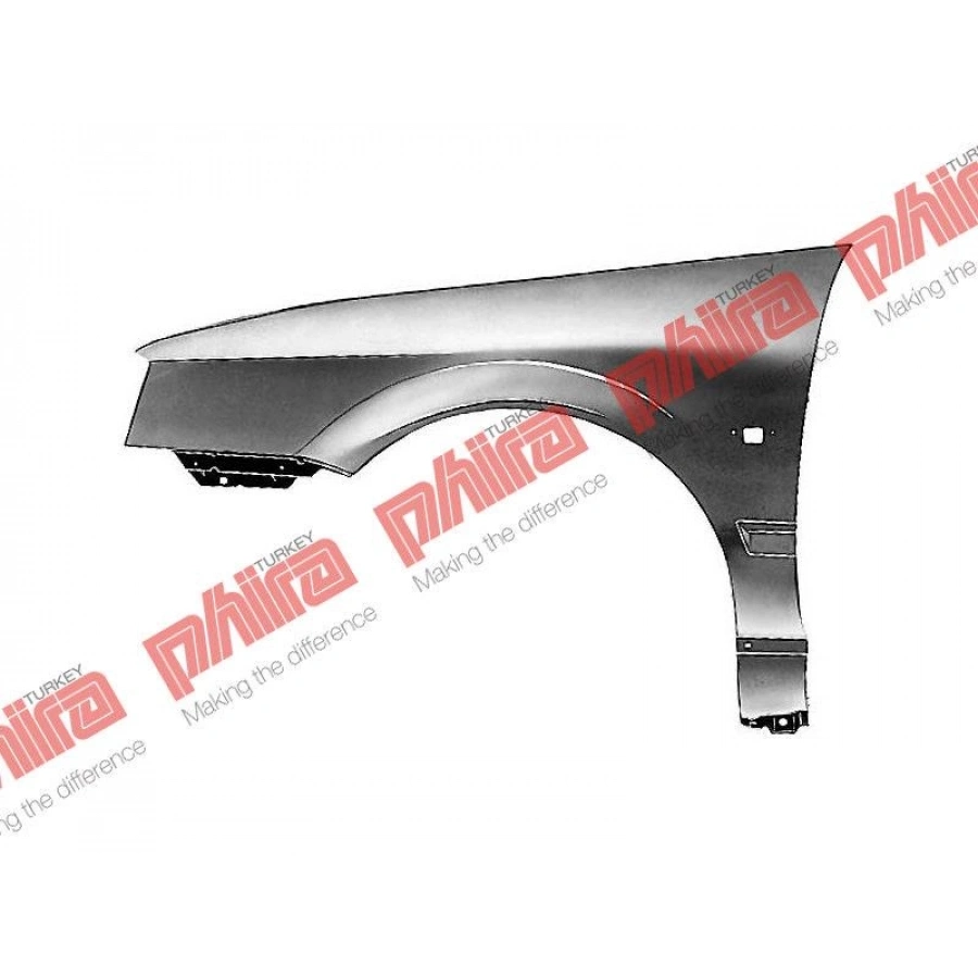 ÇAMURLUK ÖN SOL SİNYAL DELİKLİ SAC | RENAULT | R19 | 1992-2001