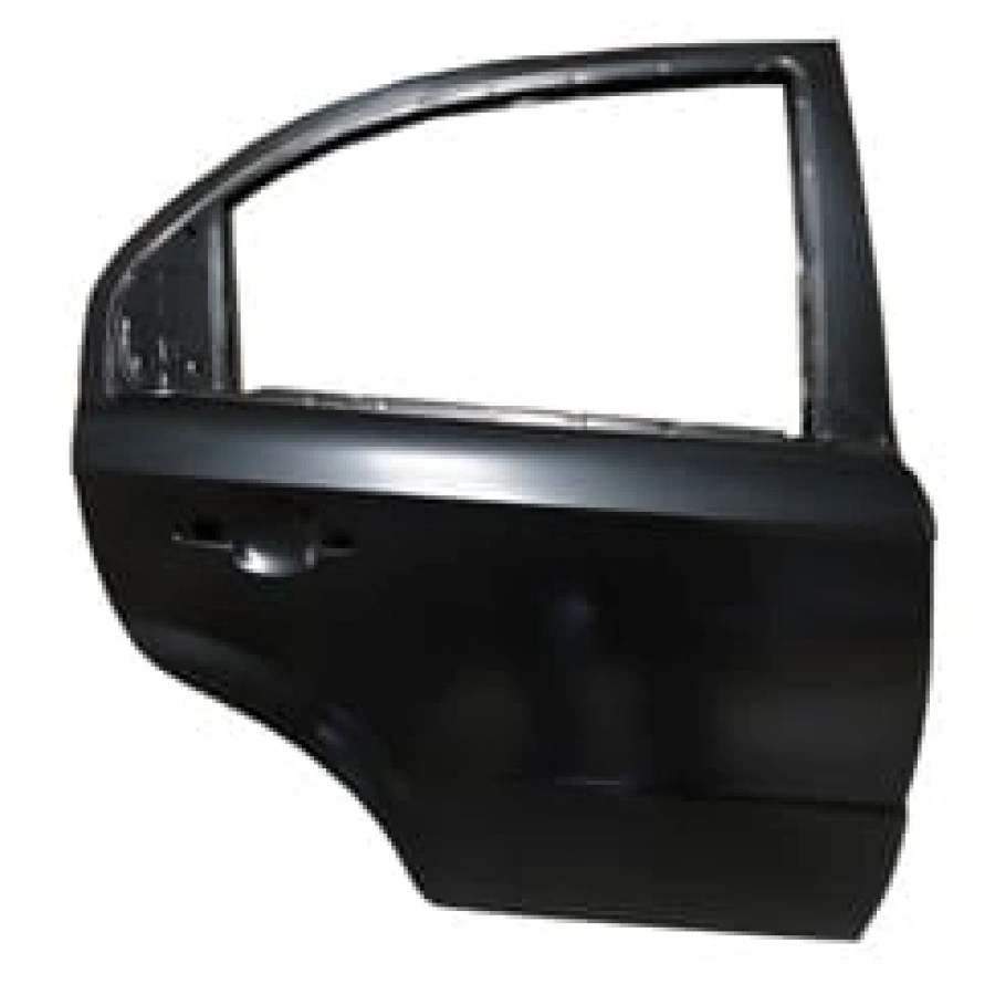 CHEVROLET AVEO- SD- 07/12; ARKA KAPI KOMPLE SAĞ (ÇELİK BARLI) SİYAH (TW)