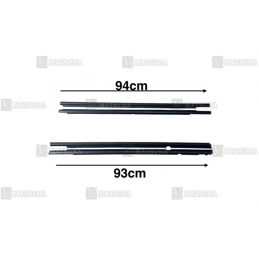 ÇITA CAM SIYIRICI FİTİL LANCER 07-09 ÖN/ARKA LH/RH (SET)