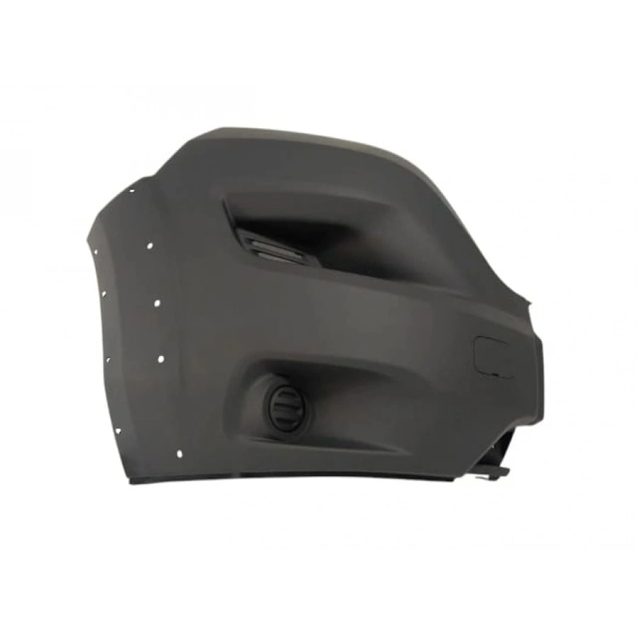 CITROEN JUMPER- 14/24; ÖN TAMPON UCU SAĞ GRİ (SİS DELİKSİZ/ÇEKİ KAPAKLI)(DODİK DELİKLİ)