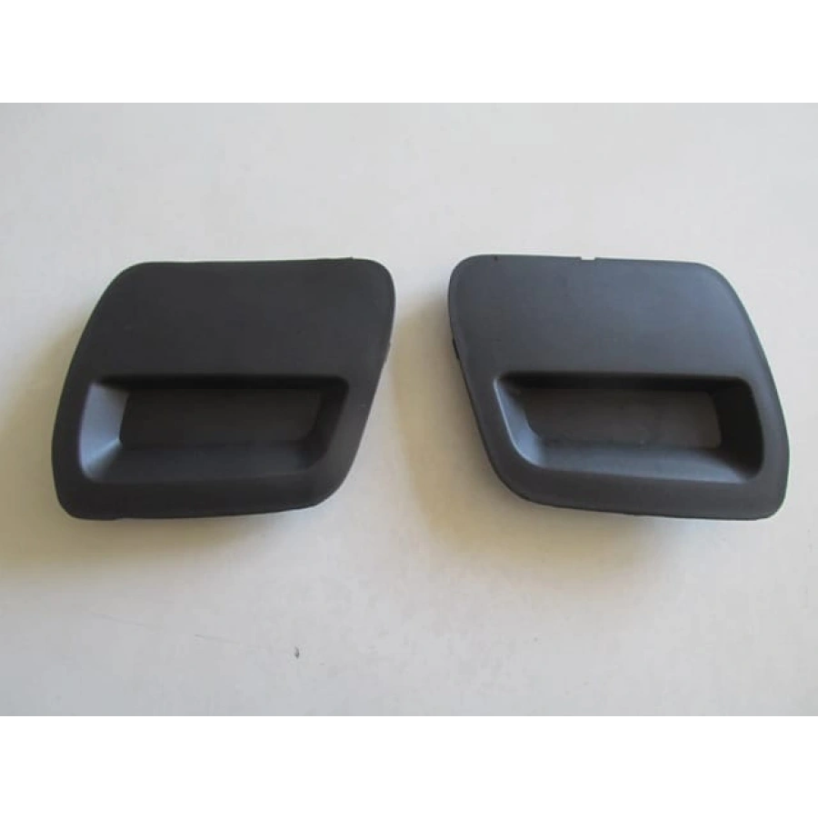 DACIA DUSTER- 18/24; ÖN TAMPON ÇEKİ DEMİRİ KAPAĞI SİYAH (SAĞ/SOL SET 2 PARÇA)