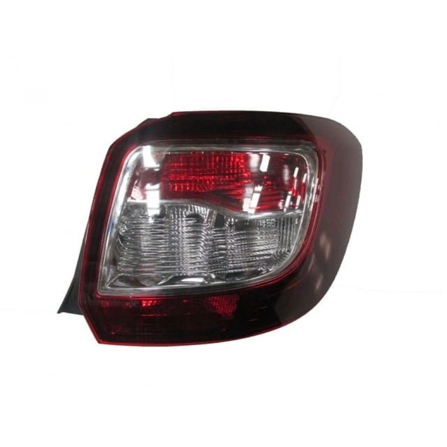 DACIA SANDERO- 13/16; STOP LAMBASI SAĞ KOYU KIRMIZI/BEYAZ (STEPWAY) (FÜME) (MARS) (E MARKLI)