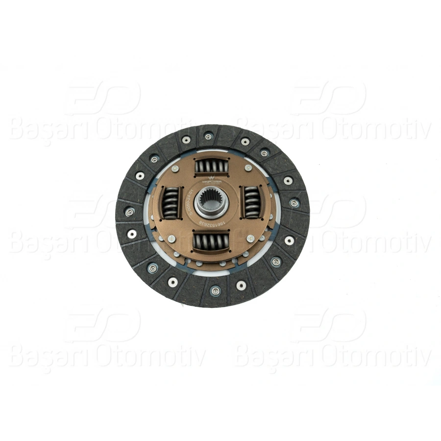 DEBRIYAJ BALATASI 190X134X24X20,4 VW GOLF 1 2 3 JETTA 1 2 SCIROCCO 1974 >