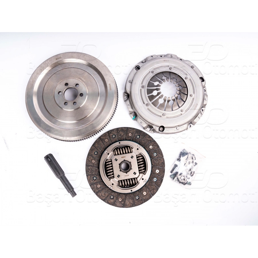 DEBRIYAJ SETI+VOLANT VW GOLF4 BORA SHARAN A3 TOLEDO 1.9TDI AJM 00 >