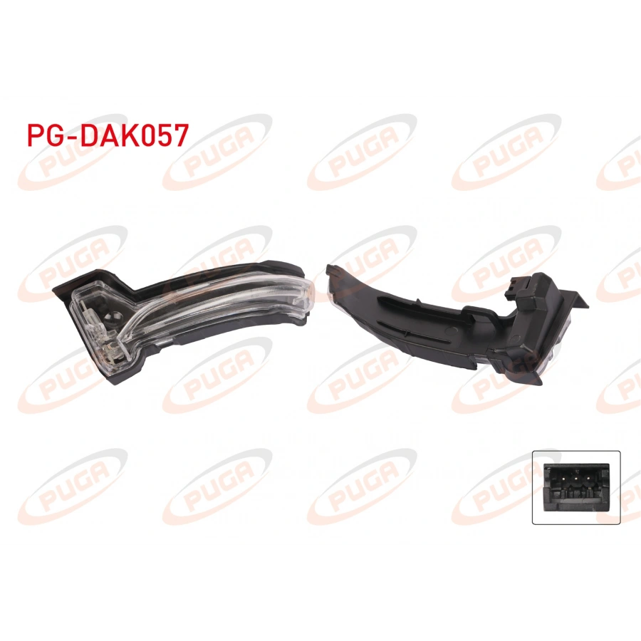 DIKIZ AYNA SINYALI LEDLI SOL FOCUS 2018-