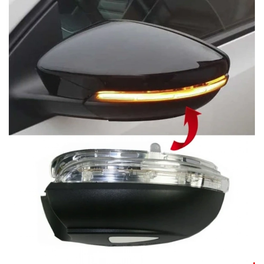 DIŞ AYNA SİNYALİ SOL SCIROCCO/PASSAT/CC 2009-