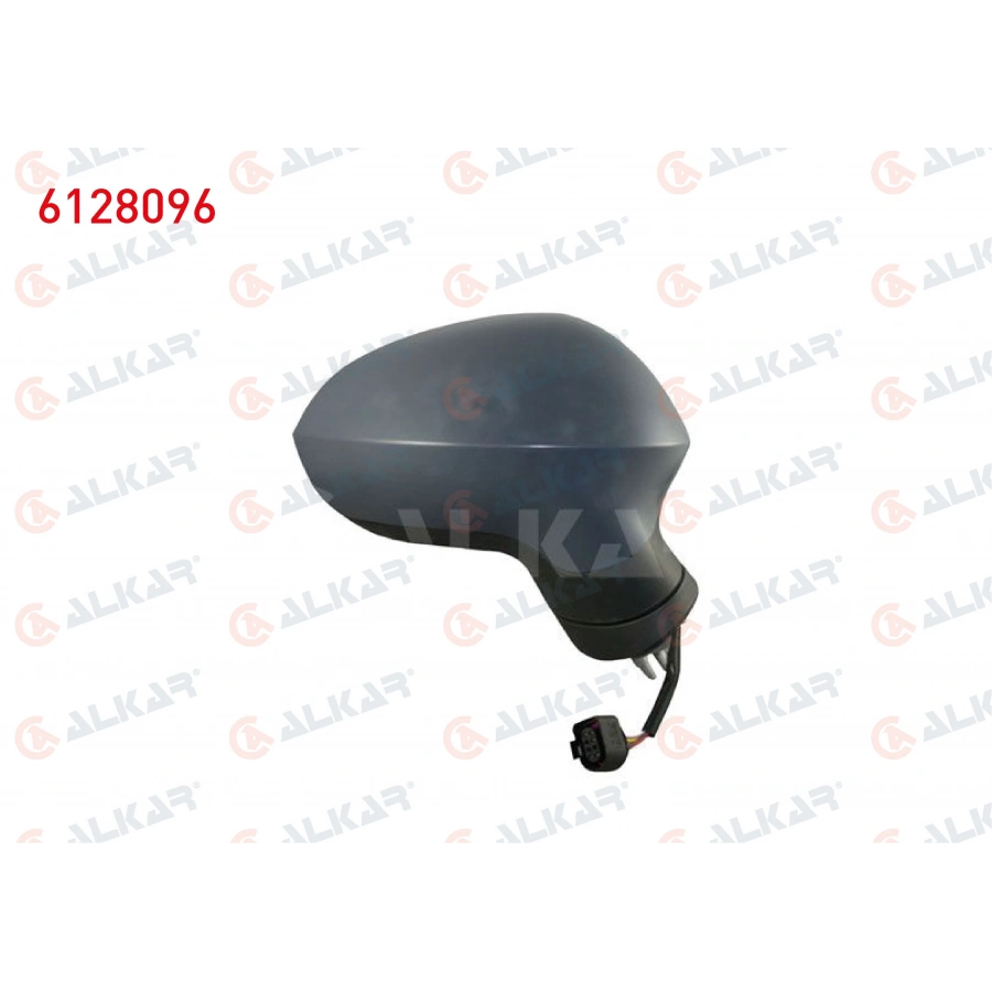 DIS DIKIZ AYNASI SAG ELEKTRIKLI 3 PIN SEAT LEON (1P1) 2009- (A1)