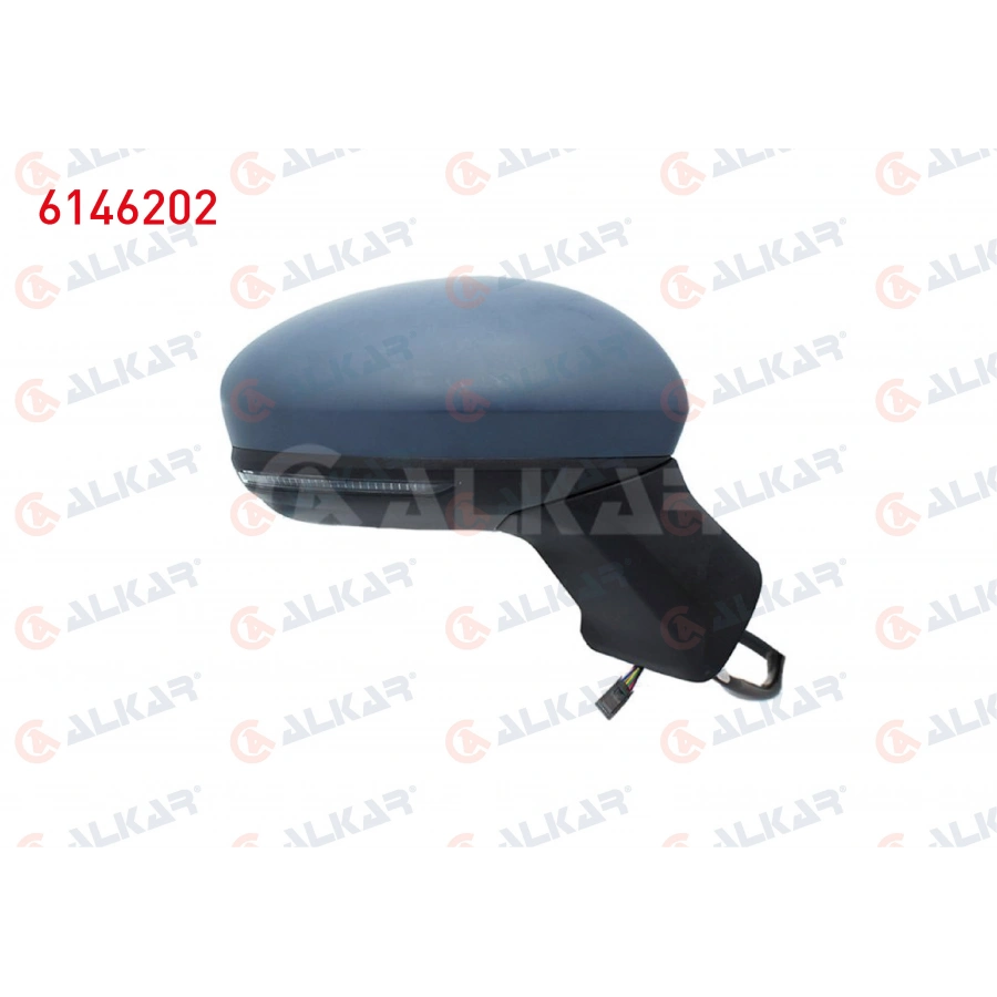 DIS DIKIZ AYNASI SAG ELEKTRIKLI ASFERIK ISITMALI ASTARLI OTOMATIK KATLANIR SINYALLI SENSORLU LED KOR NOKTALI 12 PIN RENAULT CAPTUR II 2020-