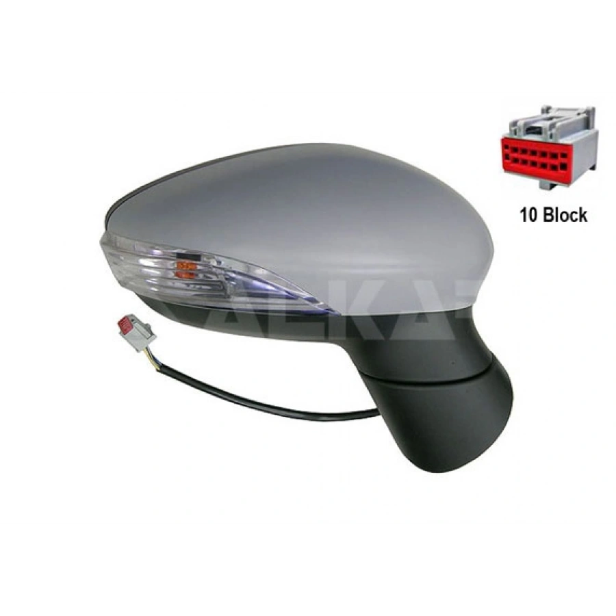 DIS DIKIZ AYNASI SAG ELEKTRIKLI ASFERIK ISITMALI ASTARLI SINYALLI 6 PIN FORD FIESTA VI 2012-2016 (A1)