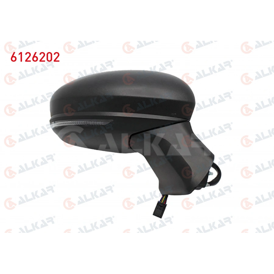 DIS DIKIZ AYNASI SAG ELEKTRIKLI ASFERIK ISITMALI SINYALLI SENSORLU LED 9 PIN RENAULT CAPTUR II 2020- (A1)