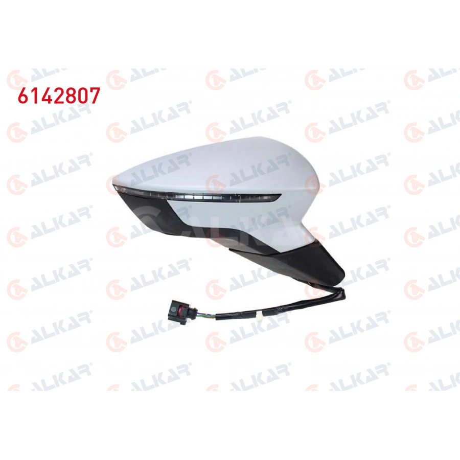 DIS DIKIZ AYNASI SAG ELEKTRIKLI ASTARLI SINYALLI 5 PIN SEAT LEON (5F1) 2012-2020