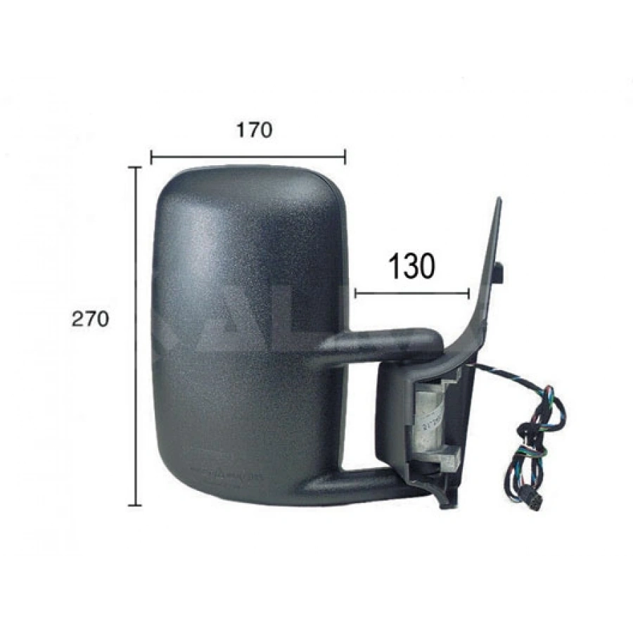 DIS DIKIZ AYNASI SAG ELEKTRIKLI ISITMALI 5 PIN MERCEDES SPRINTER (903) 1996-2006 (A1)